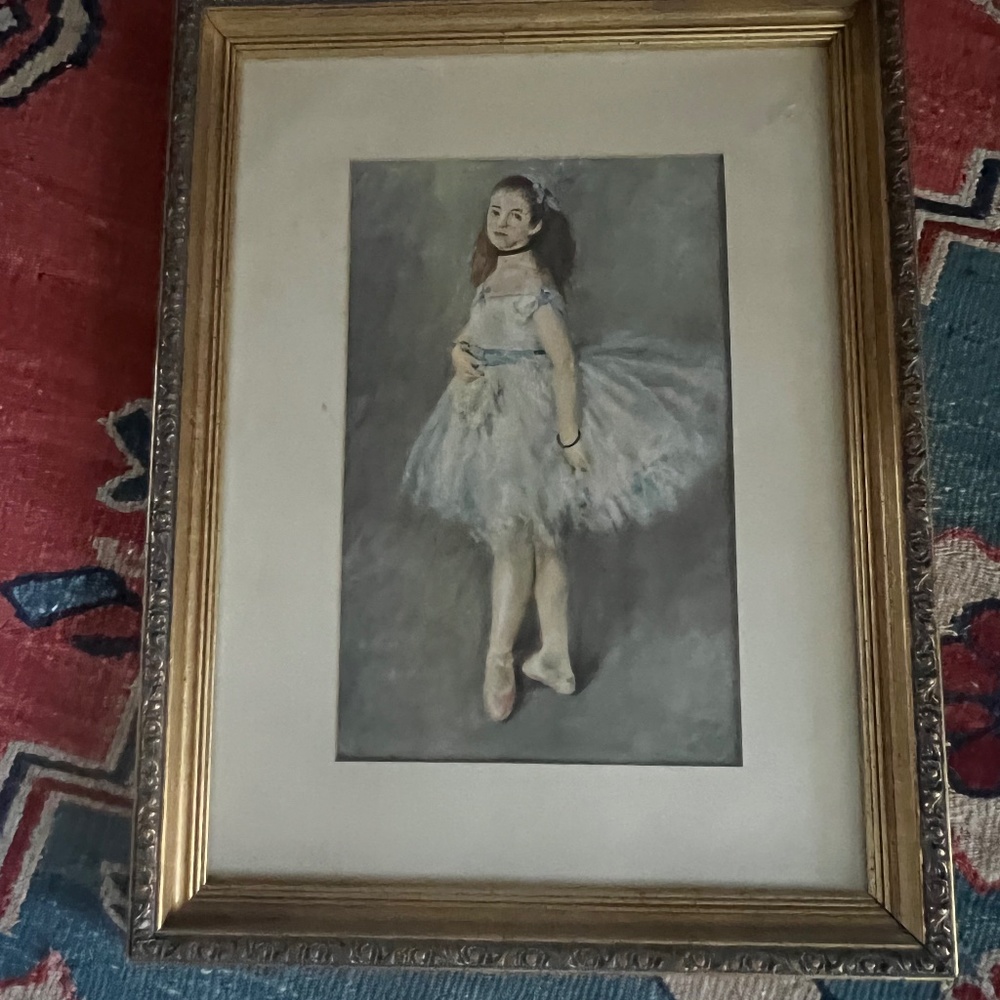 Ballerina in Gorgeous Gold Frame